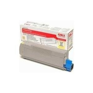 Oki Toner 1x Gelb 5000 Seiten (43324421)