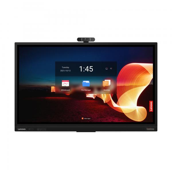 Lenovo Thinkvision T65 Monitor Pc 165,1 Cm [65] 3840 X 2160 Pixel 4k Ultra Hd Led Touch Screen Nero (lenovo Thinkvision T65 65 LeD-Bagbely)