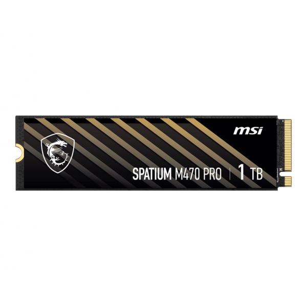 Msi Spatium M470 Pro Pcie 4.0 Nvme M.2 1tb Pci Express 4.0 3d Nand (msi Ssd Spatium M470 Pro M.2 Pcie 1tb)