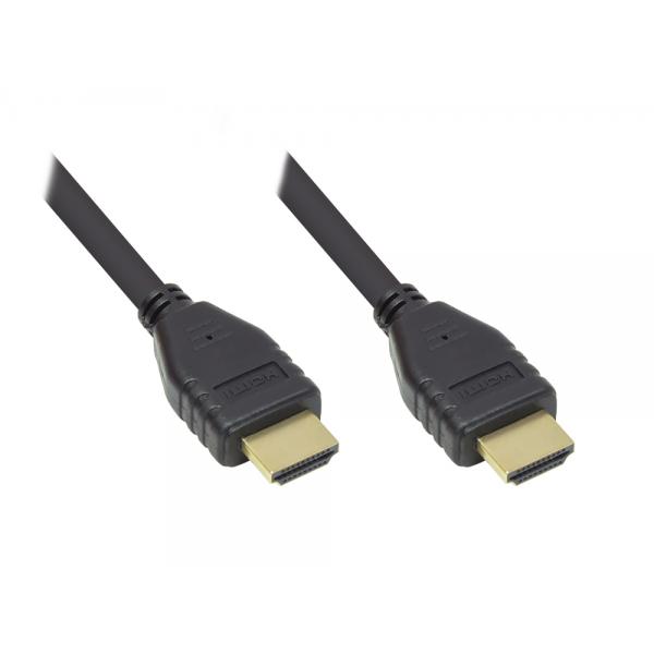 Alcasa GC-M0136 Cavo Hdmi 1 M Hdmi Tipo A (standard) Nero