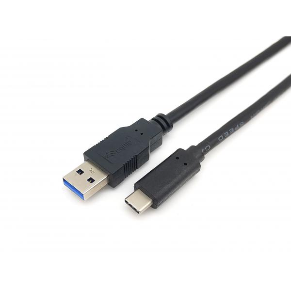 Equip 128344 Cavo Usb 2 M Usb 3.2 Gen 1 (3.1 Gen 1) Usb A Usb C Nero