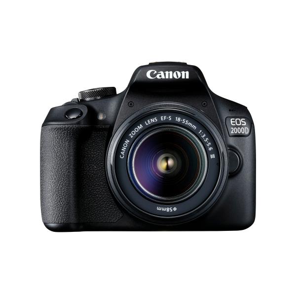 Fotocamera Digitale Canon 2000D + EF-S 18-55mm Nero 24 MP 3"
