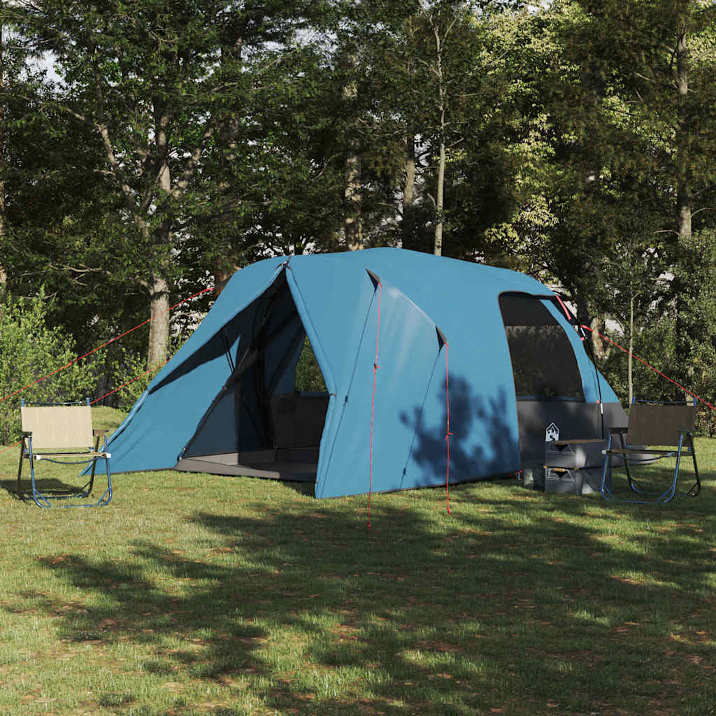 Tenda A Cupola Con Tetto Blu 500 X 314 X 206 cm