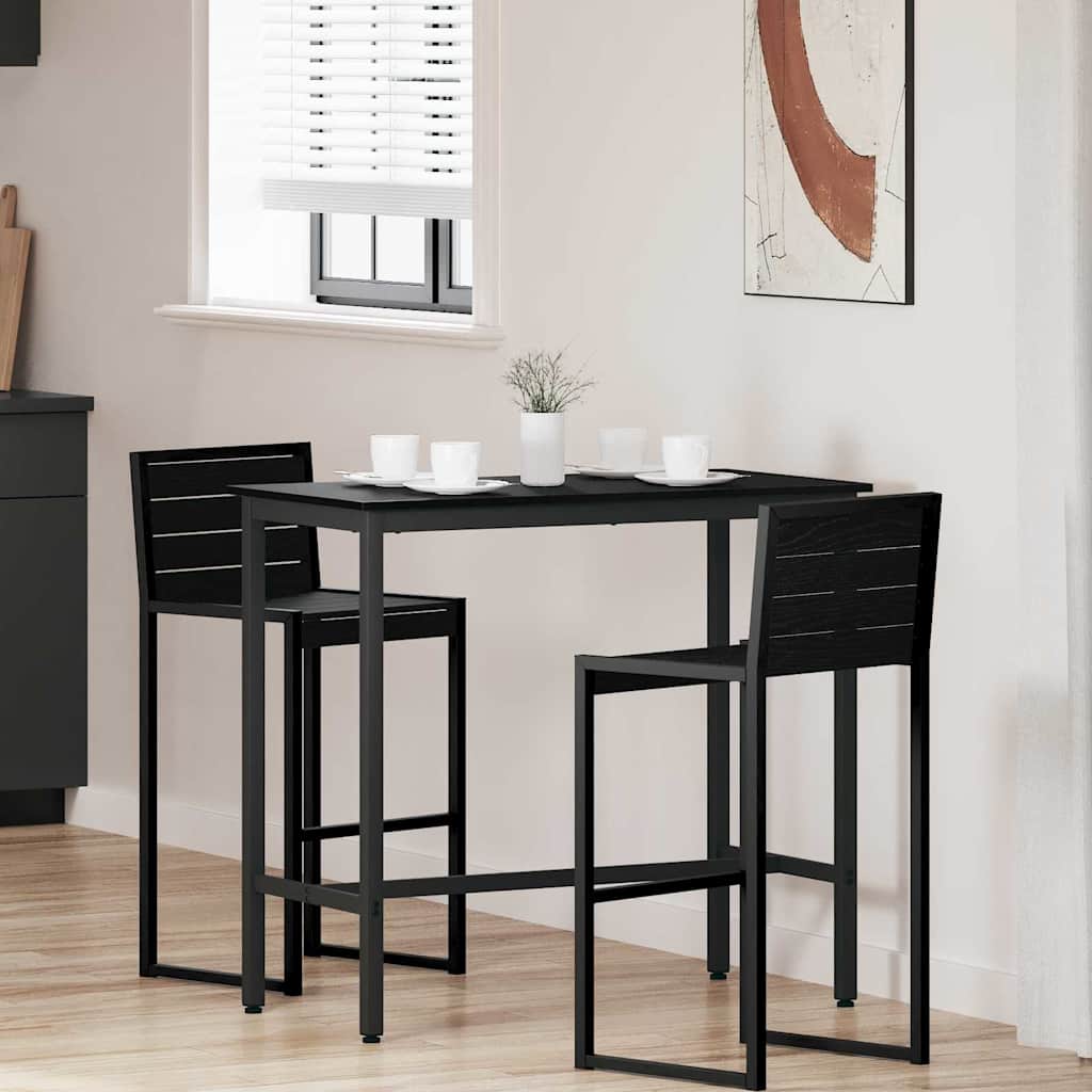Tavolo Rovere Nero 100 X 40 X 100,5 cm