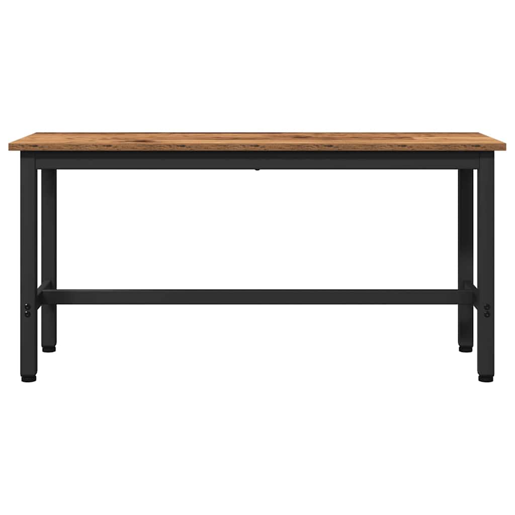 Panchina Da Pranzo Legno Vecchio 100 X 32,5 X 48,5 cm - Image 4