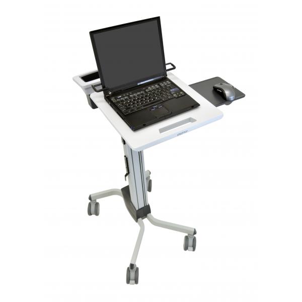 Ergotron NeO-Flex - Trolley - Per Notebook/mouse/lettore Di Codici A Barre - Plastica Di Alta Qualità, Alluminio, Acciaio - Grigio A Due Stadi - Dime