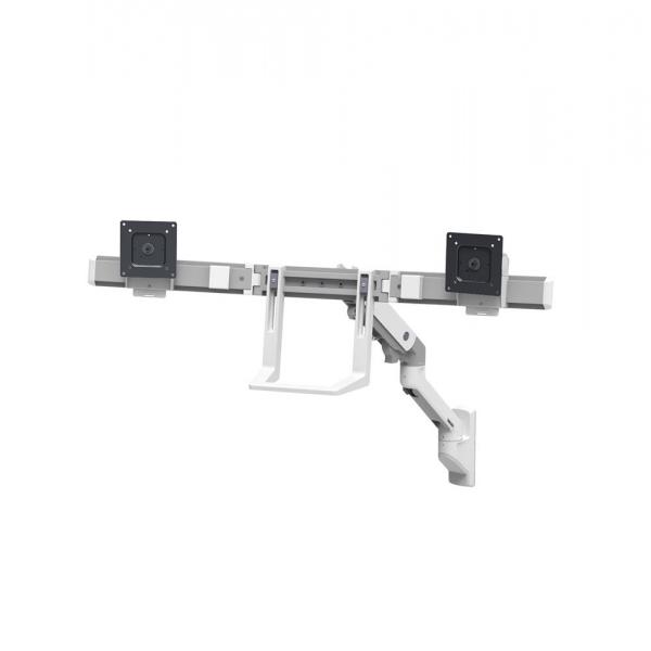 Ergotron Hx Dual Monitor Wall Mount Arm - Befestigungskit (griff, Gelenkarm, Wandmontage, 2 Drehgelenke, Befestigungsteile, Scharnier, Verlängerungst - Image 3