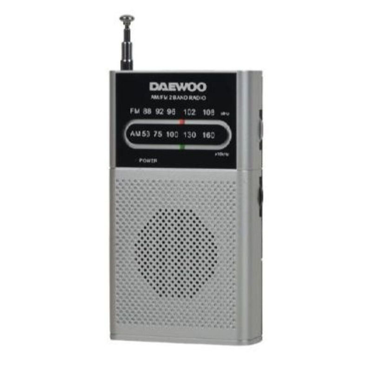 Radio Portatile Daewoo Dw1027 Argento