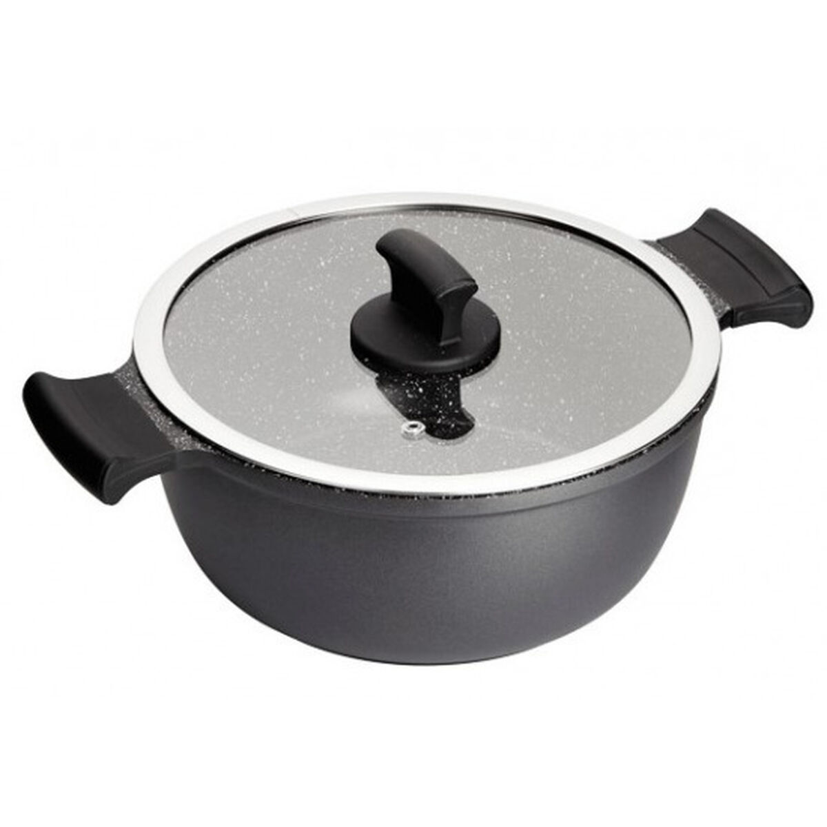 Casseruola Con Coperchio Inoxibar Absolut Nero