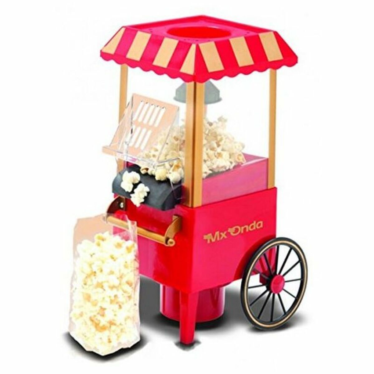 Macchina Per PoP-Corn Mx Onda MX-Pm2778 Nero