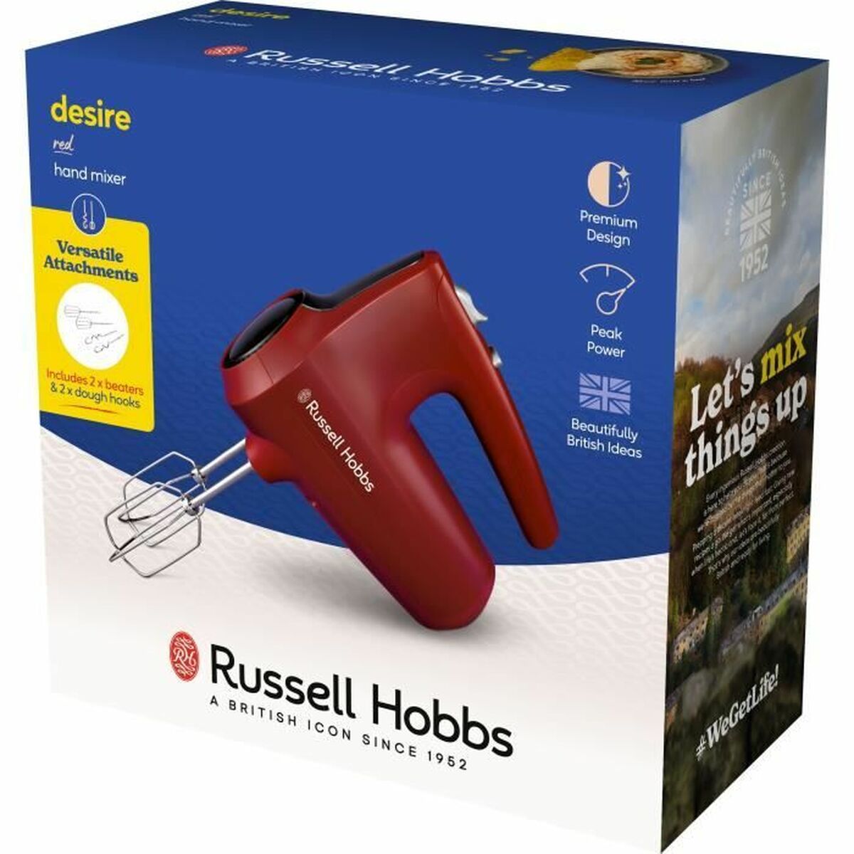 Sbattitore A Fruste Russell Hobbs Desire Red (1 Unità) - Image 5