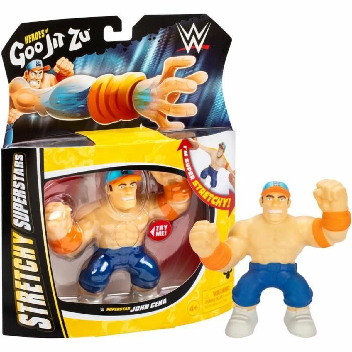 Statuetta Articolata Goo Jit Zu John Cena Uomo