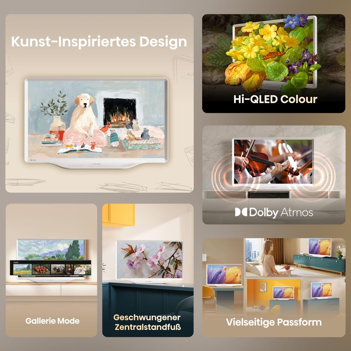 Smart Tv Hisense 32s5q Full Hd 32" Hdr Qled - Image 6