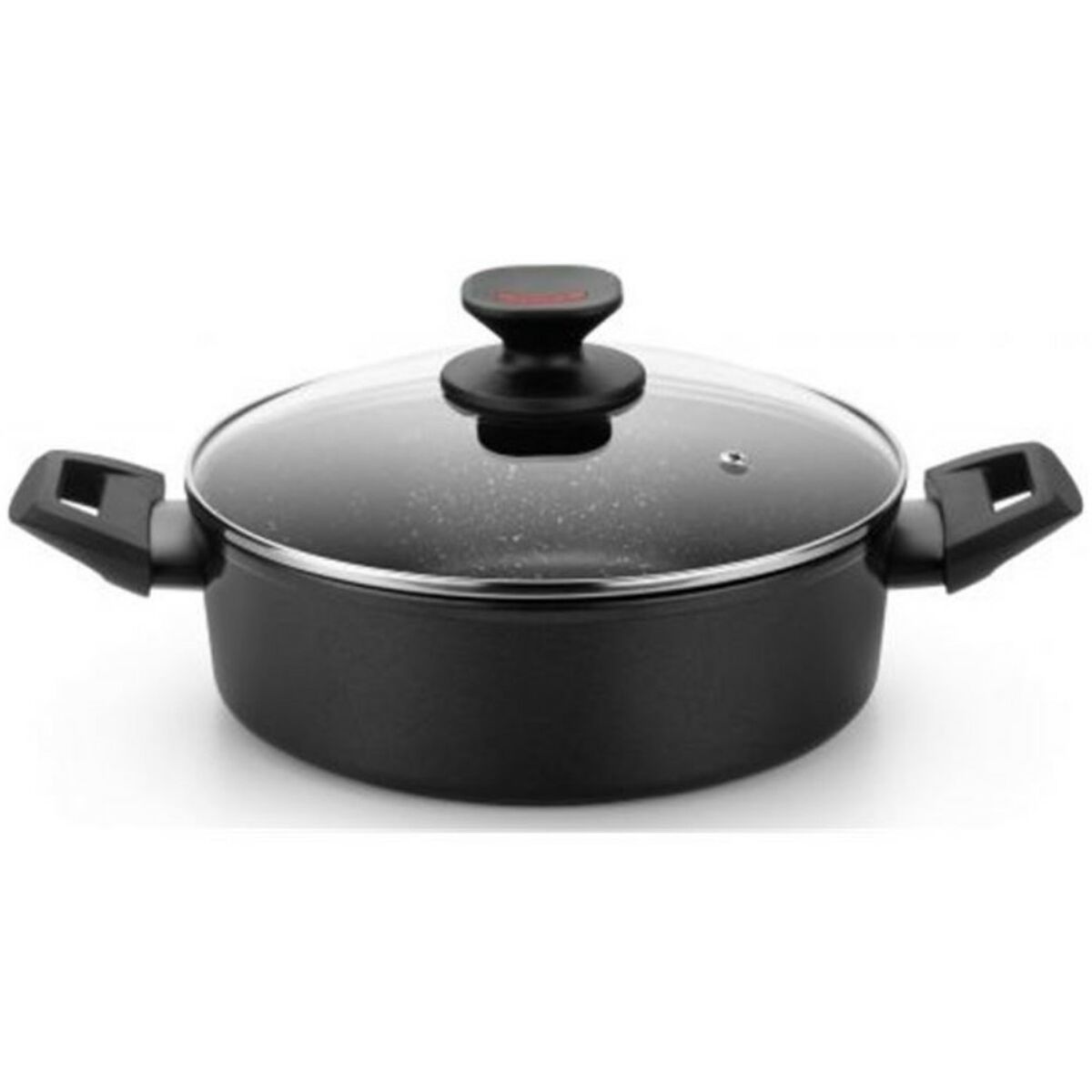 Casseruola Monix Titan Rock Nero Ø 28 Cm 1 L
