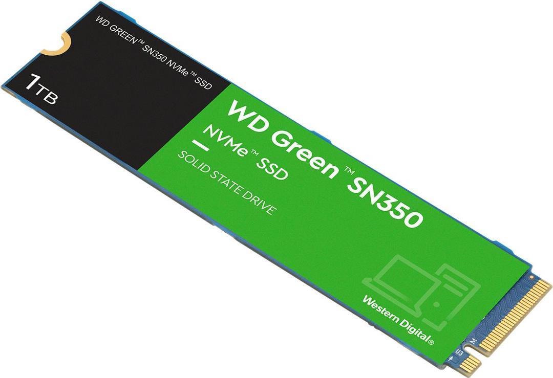 Wd Green Sn350 Nvme Ssd Wds100t3g0c - Ssd - 1 Tb - Intern - M.2 2280 - Pci Express 3.0 X4 (nvme)