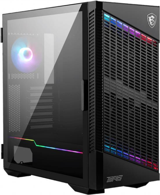 Msi Mpg Velox 100p Airflow ComputeR-Gehäuse Midi Tower Schwarz (306-7g18p21-809)