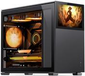 Jonsbo D31 Screen Matx Gehäuse, Tempered Glass - Schwarz (d31 Std Black Sc)