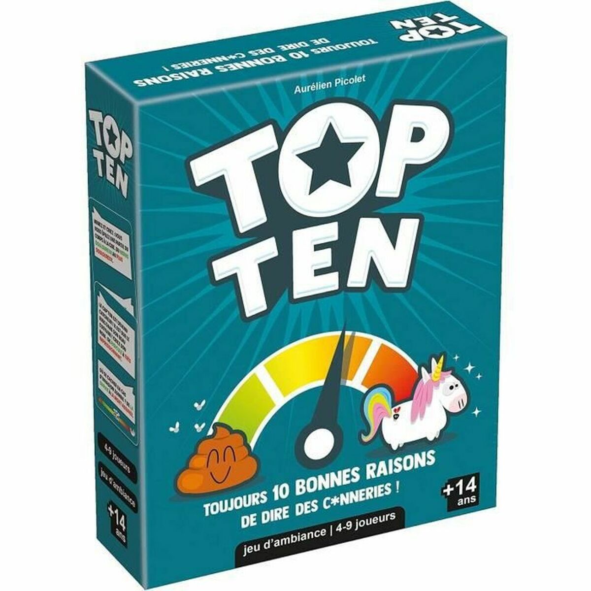 Gioco Da Tavolo Asmodee Top Ten