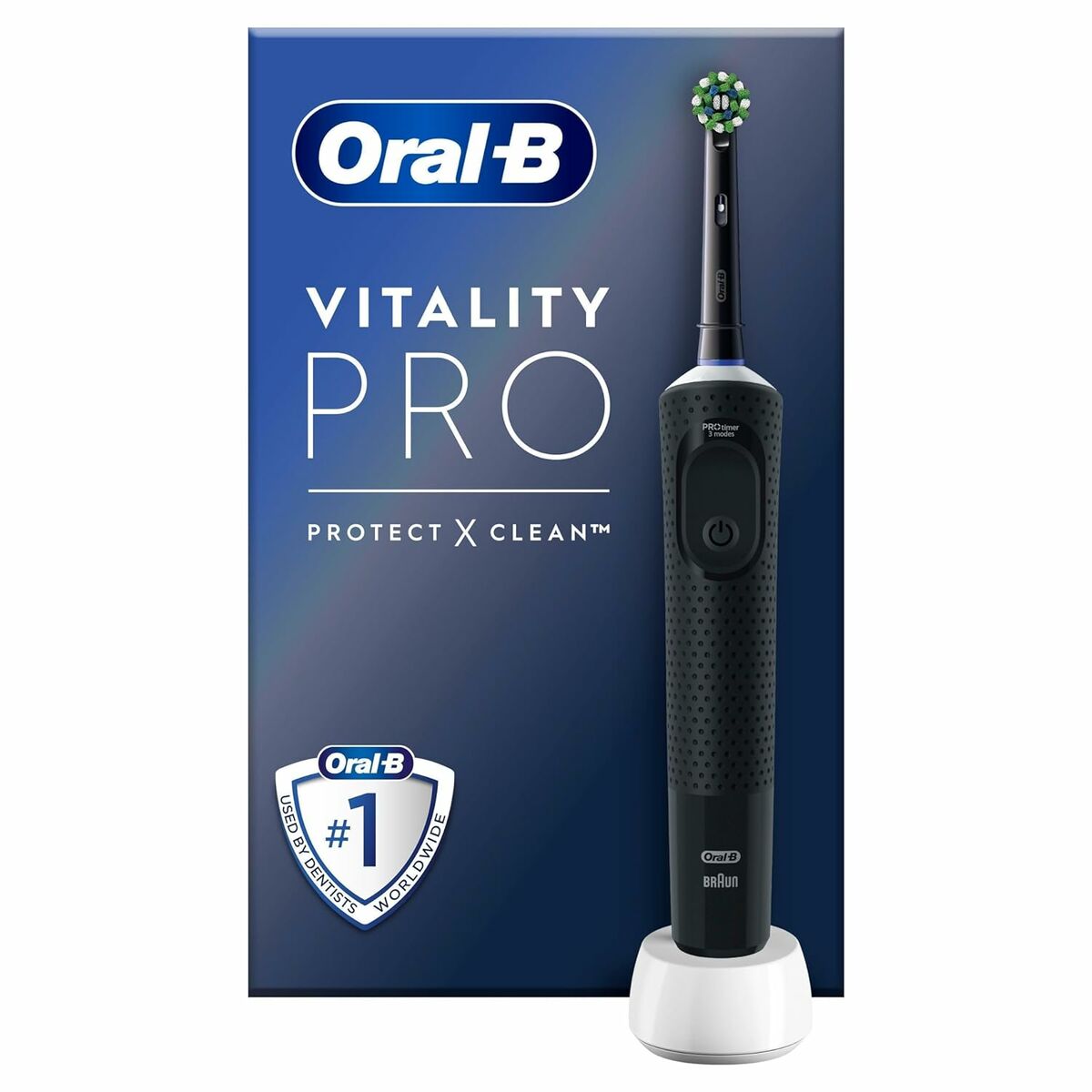 Spazzolino Da Denti Elettrico OraL-B Vitality Pro Nero
