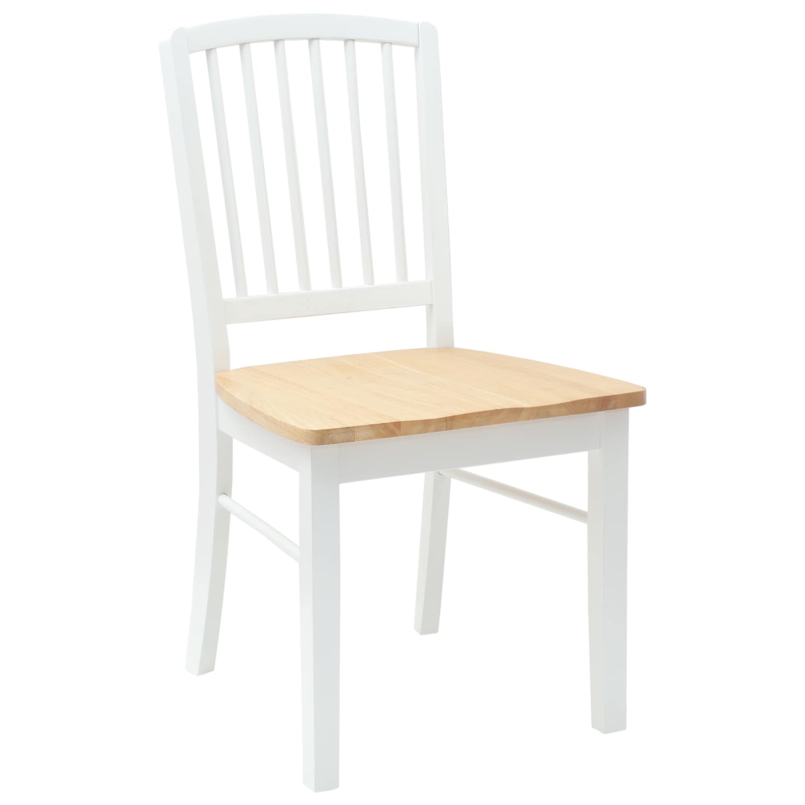 Sedie Da Pranzo 2 Pcs Bianco 50 X 52,5 X 91 cm - Image 4