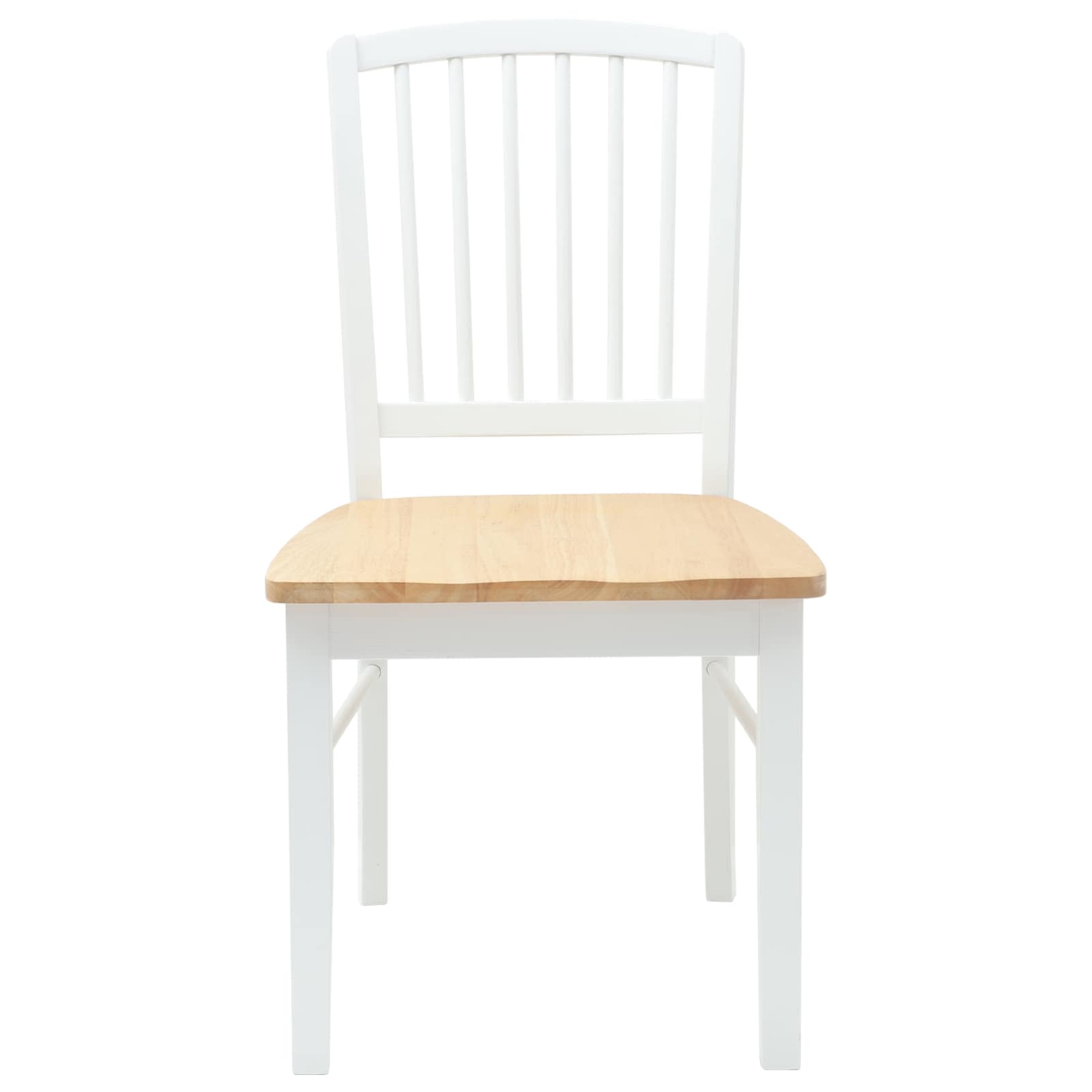 Sedie Da Pranzo 2 Pcs Bianco 50 X 52,5 X 91 cm - Image 5