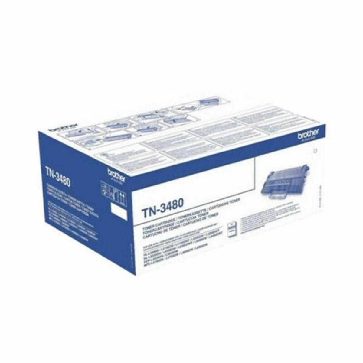 Toner Originale Brother Tn3480 Nero
