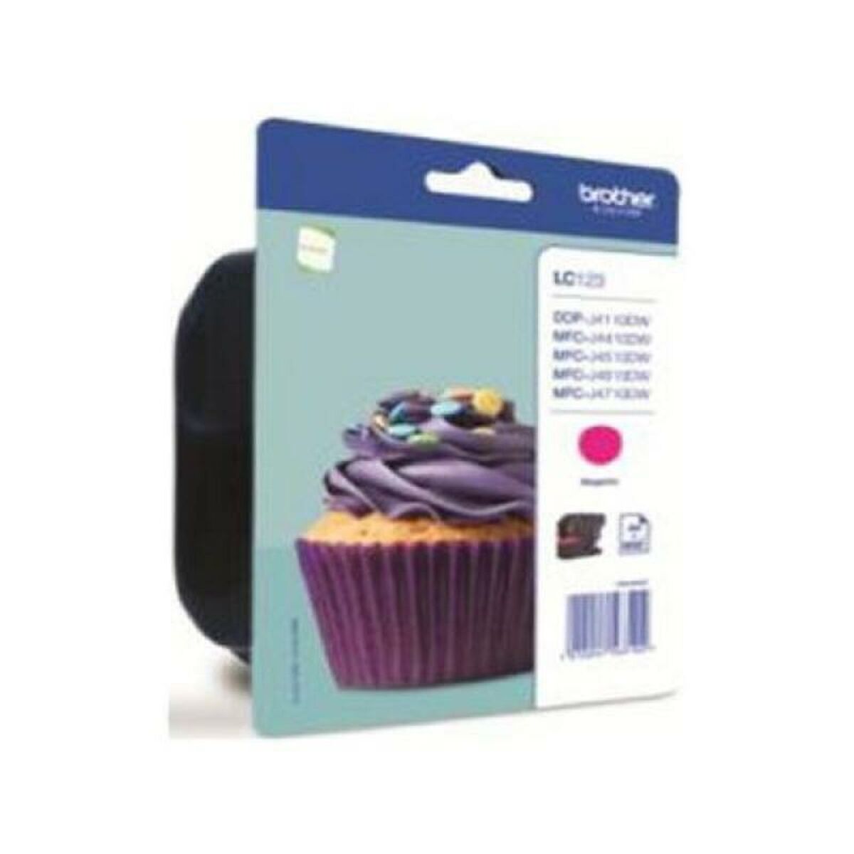 Cartuccia D'inchiostro Compatibile Brother Lc123mbp Magenta