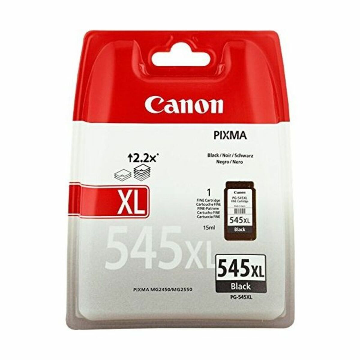 Cartuccia D'inchiostro Compatibile Canon PG-545 Xl Ip2850/mg2550 Nero