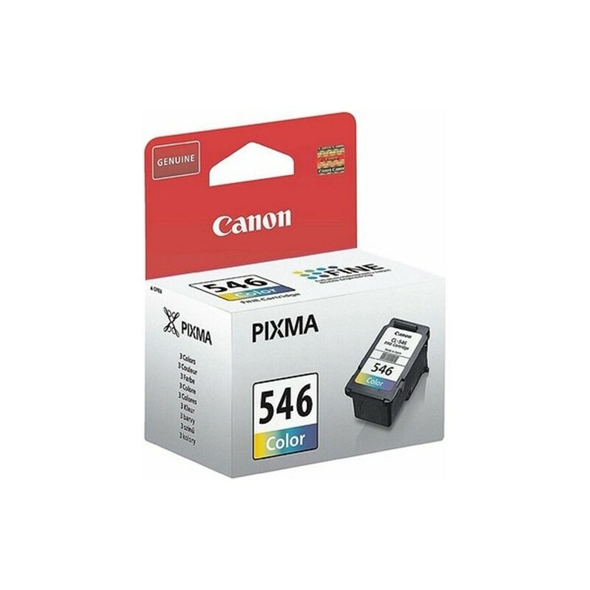 Cartuccia D'inchiostro Compatibile Canon Ce264x CL-546 Pixma Mg2250/2450 Giallo Ciano Magenta
