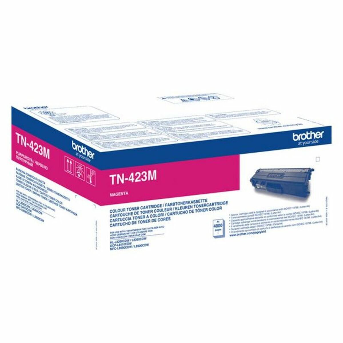 Toner Brother Tn423m Magenta Magenta - Image 3