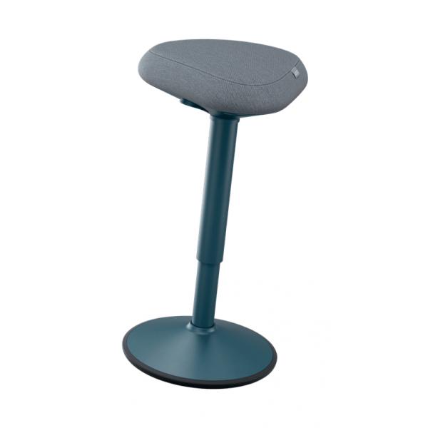 Leitz 65450089 Sedia Da Ufficio E Computer Seduta Imbottita (leitz Ergo Active Standing Stool With Comfort Seat Dark Grey - 65450089)