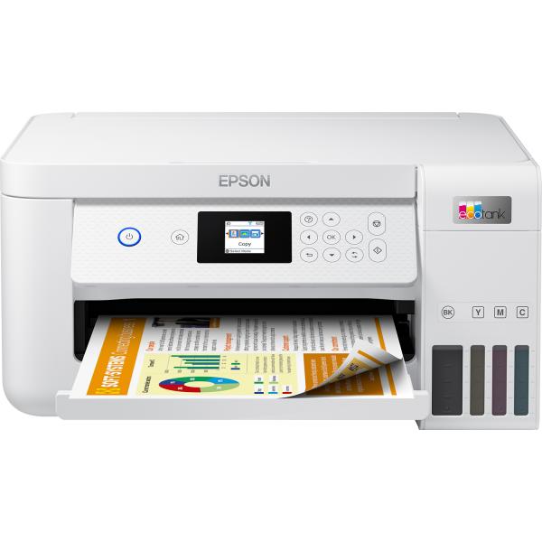 Epson Ecotank ET-2856 - Multifunktionsdrucker - Farbe - Tintenstrahl - Nachfüllbar - A4 (medien)