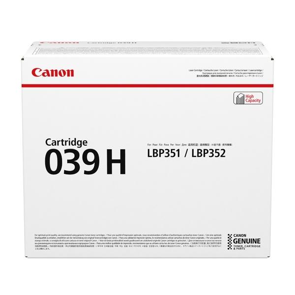 Canon 039 H - Nero - Originale - Cartuccia Toner