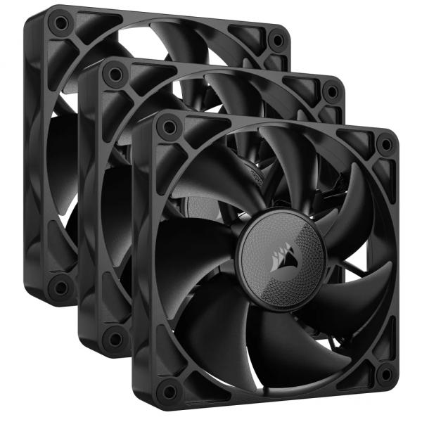Corsair Icue Link Rx120 Case Per Computer Ventilatore 12 Cm Nero 3 Pz (corsair Rx Series, Icue Link Rx120, 12)