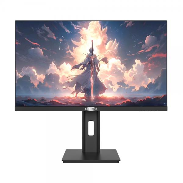 Origin Storage 24inch Led 1080p Hd Monitor With Vga/hdmi/dp & Height Adjustable