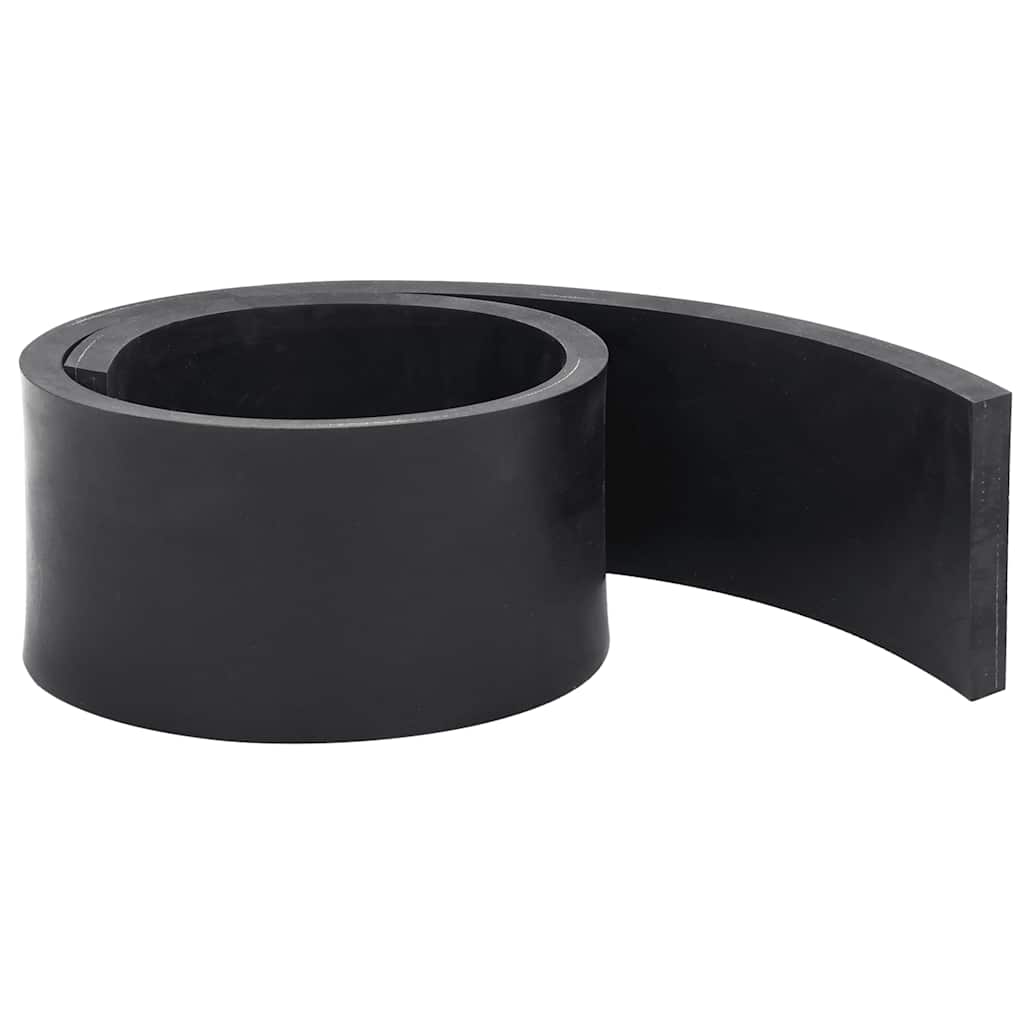 Bordo In Gomma Per Spazzaneve Nero 80x8x1 cm