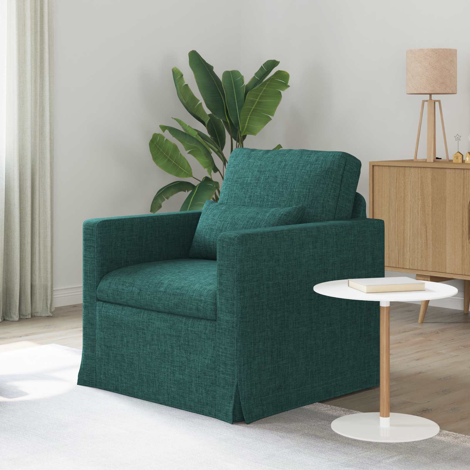 Divano Verde Scuro 78 X 78 X 80 Cm Metallo