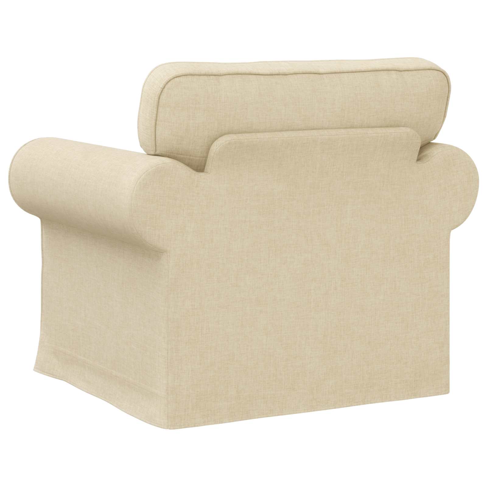 Divano Crema 215 X 82 X 80 Cm Metallo - Image 6