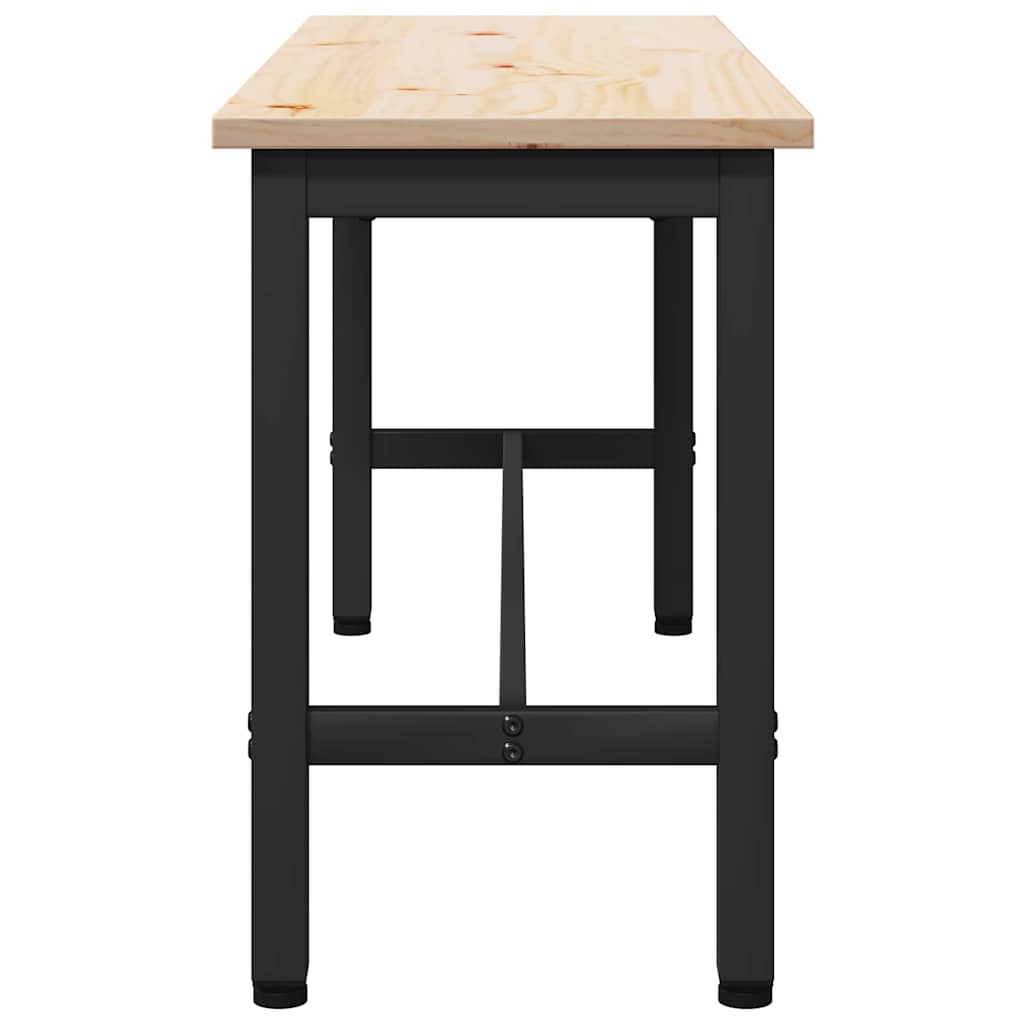 Panche Da Pranzo 2 Pcs Naturale 100 X 32,5 X 49 cm - Image 6