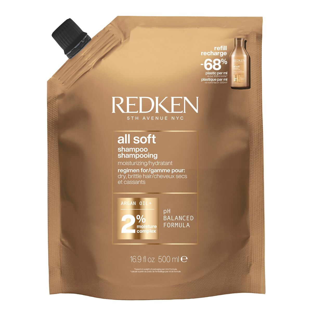 Shampoo Redken All Soft 500 ml
