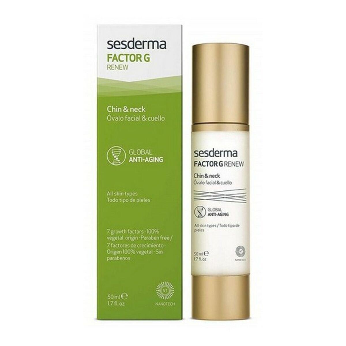Crema Antietà Collo Sesderma Factor G Renew 50 ml