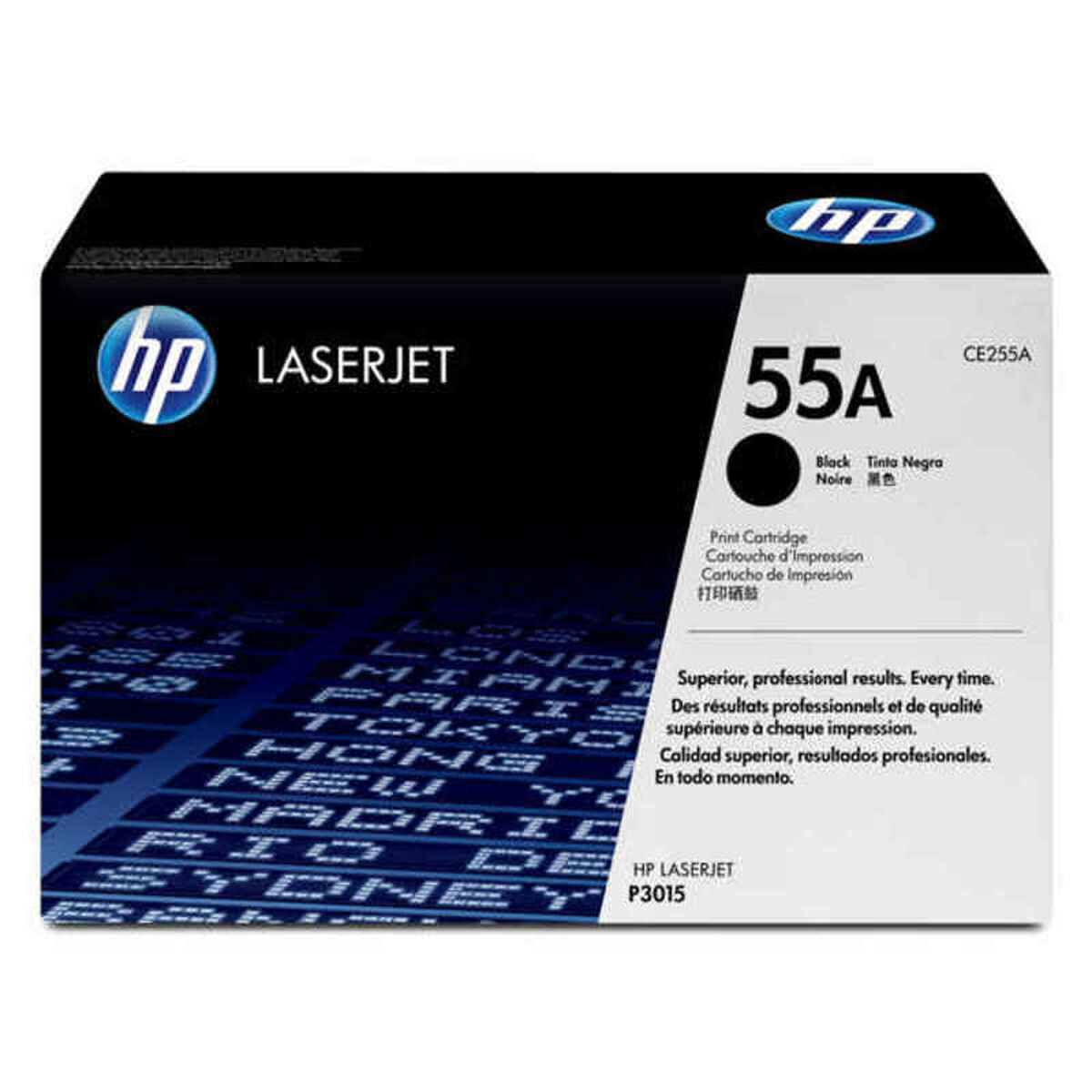Toner Originale Hp Ce255a Nero
