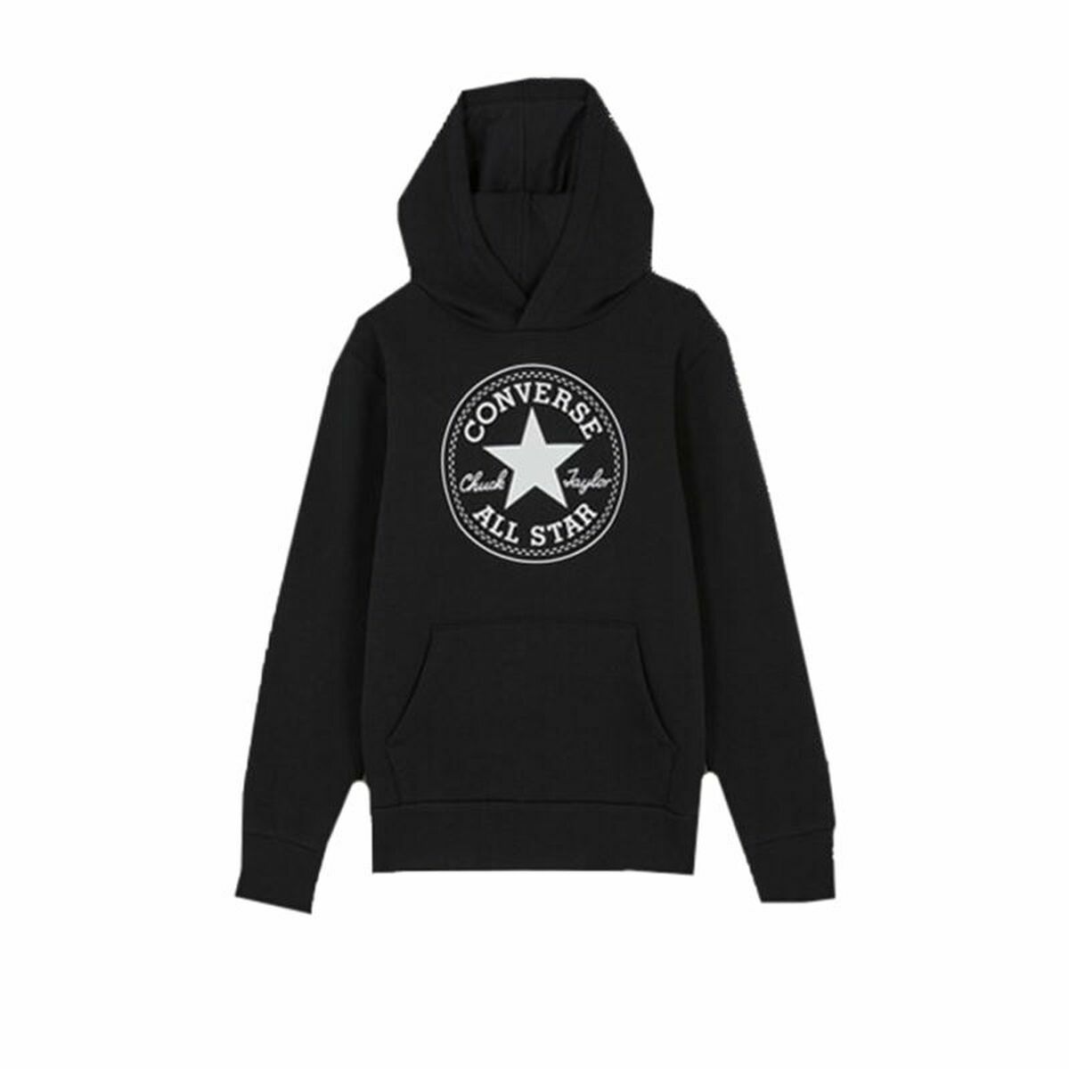 Felpa Con Cappuccio Unisex Converse Ctp Taglia:10-12 Anni