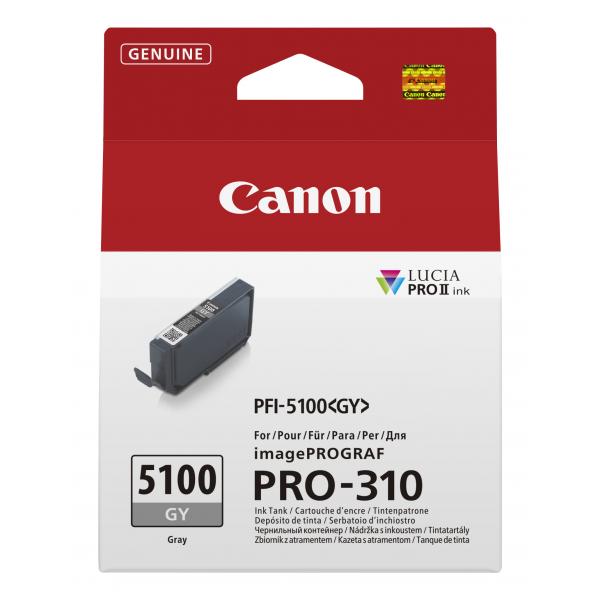 Canon PfI-5100 Gy - 14.4 Ml - Grau - Original