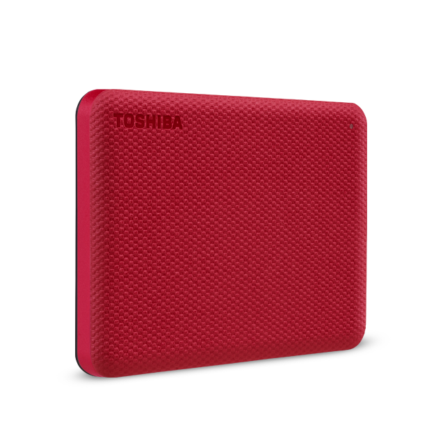 Toshiba Canvio Advance - Festplatte - 4 Tb - Extern (tragbar) - 2.5" (6.4 Cm) - Usb 3.2 Gen 1 - Rot