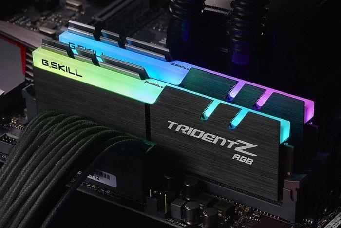 G.skill Tridentz Rgb Series - Ddr4 - 16 Gb: 2 X 8 Gb - Dimm 288-Pin - 3000 Mhz / Pc4-24000 - Cl16 - 1.35 V - Unbuffered - NoN-Ecc (f4-3000c16D-16gtzr)
