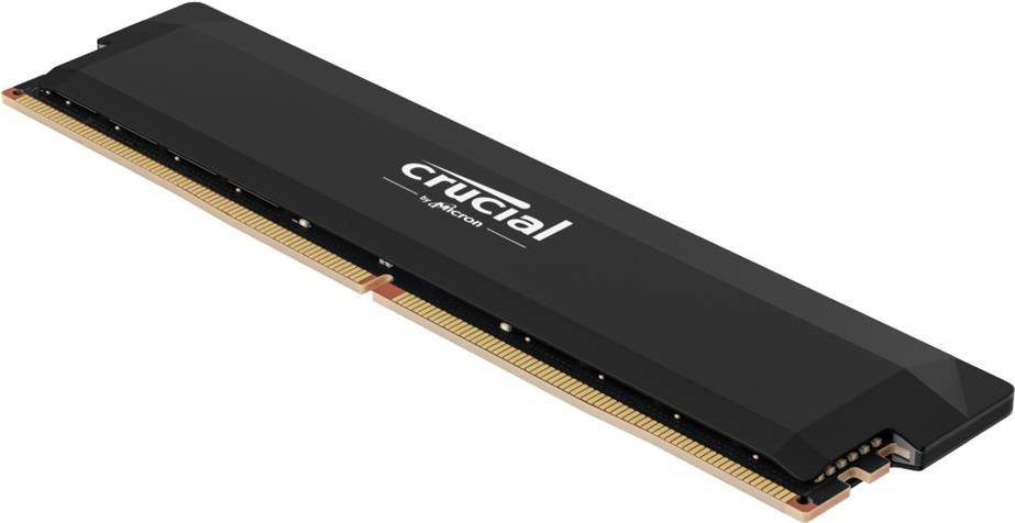 Crucial Pro - Overclocking Edition - Ddr5 - Modul - 16 Gb - Dimm 288-Pin - 6400 Mhz / Pc5-51200 - Cl38 - 1.35 V - Ungepuffert - NoN-Ecc - Schwarz (cp