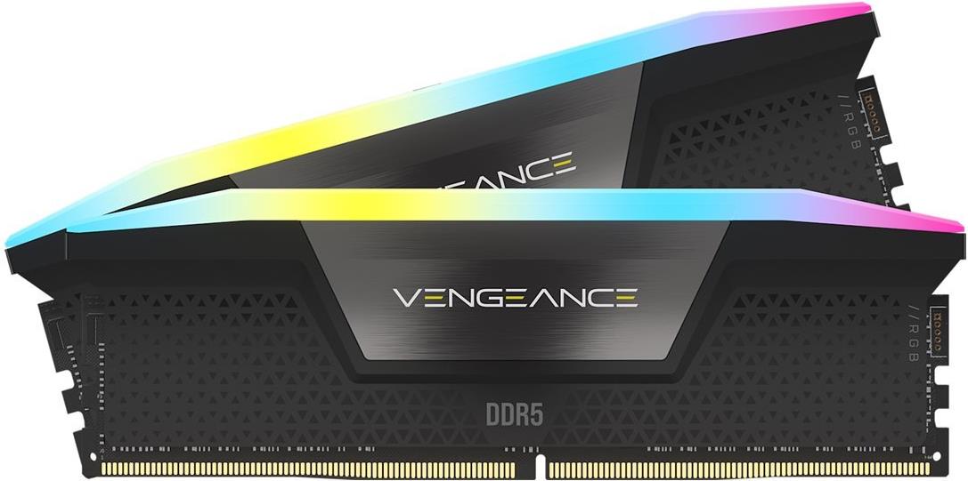 Corsair Ram Vengeance Rgb - 96 Gb (2x 48 Gb Kit) - Ddr5 7200 Dimm Cl40 (cmh96gx5m2b7200c40)