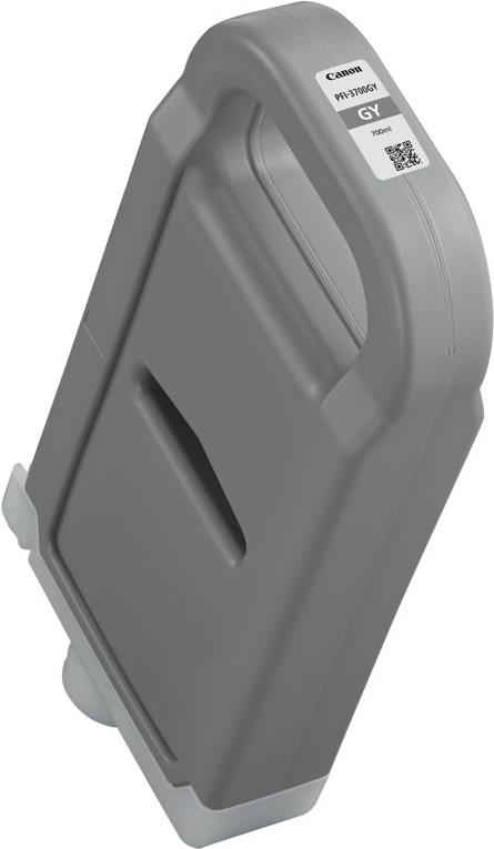 Canon PfI-3700 Gy - 700 Ml - Grau - Original - Tintenbehälter - Für Imageprograf GP-4600s, GP-6600s (6448c001)