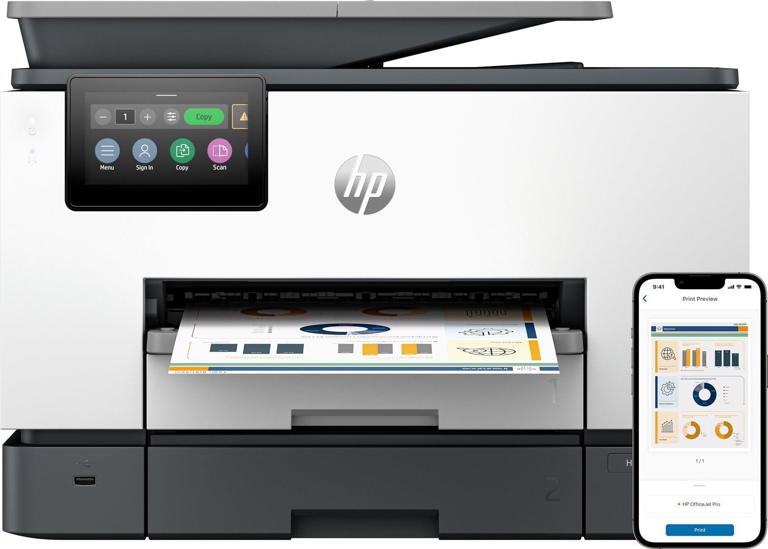 Hp Officejet Pro 9130b Multifunktionsgerät (4u561b#686)